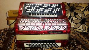 Accordion Bayan 5 Rows Barcarole Professional 120 Bass