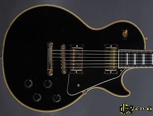 1990 Gibson Les Paul Custom -  Ebony -  PLAYER
