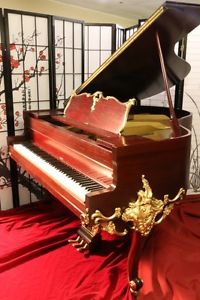Wurlitzer Baby Gorgeous Art Case Grand Piano (VIDEO) Refinished/Refurbished 2015