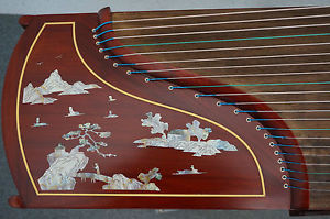 Chinese Guzheng, Chinese Zither Harp, Koto, High Mountain and Running River