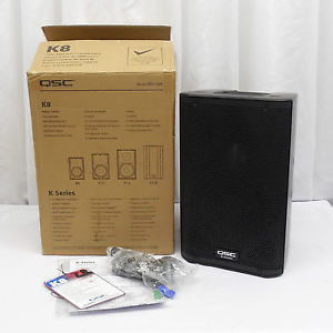 QSC K8 Active 8" Two-Way Powered Speaker 1000w Full Range Monitor GREAT COND