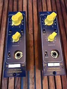 Chandler Limited Germanium MK2 Preamp 500 Series API Pair! Successive Serial Num