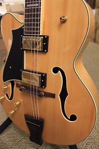 Peerless Journeyman Left-handed Jazz Semi-acoustic Archtop inc. fitted Hard Case