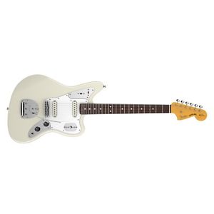 Fender Johnny Marr Signature Jaguar USA Guitar Olympic White Rosewood DEMO