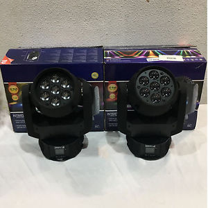 2x Chauvet DJ Intimidator Wash Zoom 350 IRC Moving Head MINT CONDITION