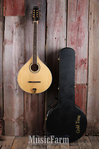 Goldtone OM800+ Octave Mandolin OM800 Plus Solid Spruce Top with Hardshell Case