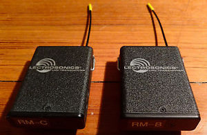 two Lectrosonics Lma transmitters (blk. 24)