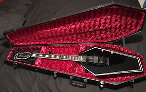 EPIPHONE LIMITED EDITION CUSTOM SHOP GRAVE DIGGER GUITAR W/ COFFIN CASE EMGs