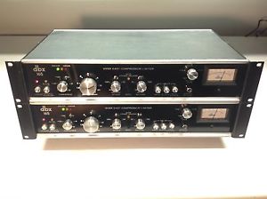 2 Vintage DBX 165 Over Easy Compressor Limiter in excellent working condition!