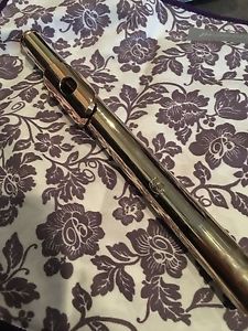 Flute Headjoint Brannen-Cooper 14K White Gold with 14k Rose Gold Lip and Crown