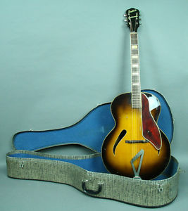 Vintage Gretsch Synchromatic 160 Archtop Guitar Original Sunburst W/SSC