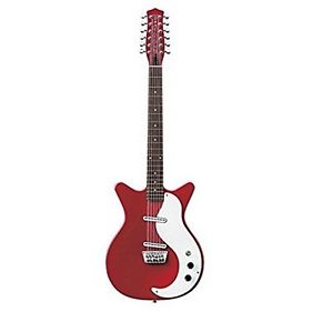 Danelectro DC59 12-String Guitar Red