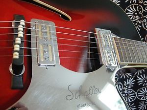 1960's Vintage Framus Riviera 5154 Vintage 1 of a Kind Custom Schaller Pickguard