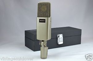 1980'S VINTAGE SONY C-48 CONDENSER MICROPHONE MIC SN4484