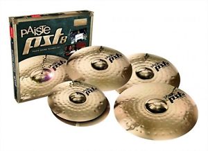 Paiste PST8 Special Edition Cymbal Box Set With Added 18" Crash PST8UNI316
