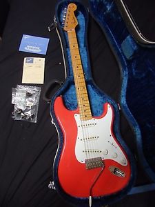 1983 Fender JV Japan Vintage Stratocaster ST57 FRD Fiesta Red Collector's Item