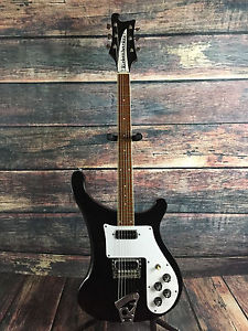 Rickenbacker 480 6 string electric guitar 1973 Jetglo Black