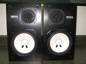 Yamaha NS10 Speakers Upright Model NS 10 Good Original Matching Woofers Tweeters