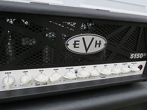 EVH 5150III 50 watt Guitar Amp Head Black Exc Cond w/ Footswitch Van Halen 5150