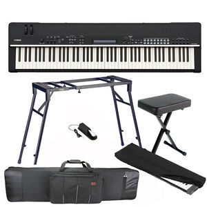 Yamaha CP4 Stage Digital Piano with Bag, 4-Legged Stand, X Bench, FC3 Pedal, D/C