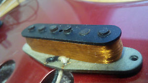 1964 pre CBS vintage Fender Stratocaster Strat pickup middle 1963 1965 1962 1966