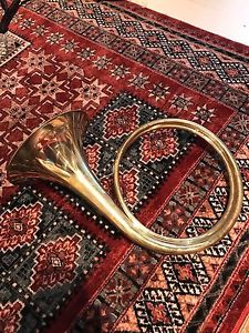 Baroque Orchestra Horn after J. W. Haas, built by Richard Seraphinoff