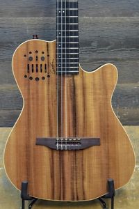 Godin Multiac ACS Koa HG "SF" Synth Access El.-Classical Guitar w/ Bag #16042125