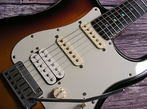 1999 Fender American Deluxe Stratocaster HSS Sunburst Fat Strat