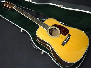 Martin D-42 Natural w/hard case Free shipping Guiter Bass From JAPAN #X1373