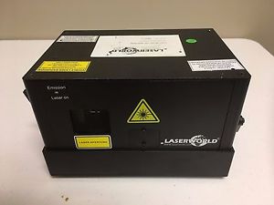 USED Laserworld DS-1800RGB show laser light, laser show