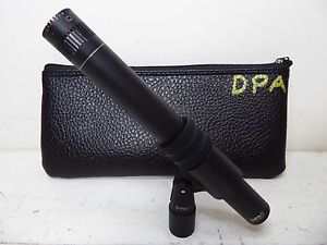 DPA 4011 MMP-A CARDIOID STUDIO CONDENSER MICROPHONE WITH ORIGINAL CLIP & POUCH !