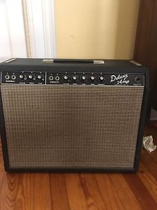vintage fender deluxe amp 60s blackface tube original tone