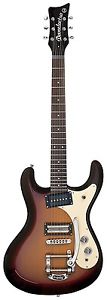 Danelectro "The 64" electric guitar (Three Tone Sunburst)