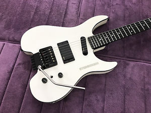 Original USA White Steinberger GM5T TransTrem Guitar - Restored by Jeff Babicz!