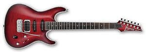 Ibanez Electric Guitar SA360QM TRB (Transparent Red Burst)