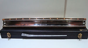 Hohner Chromatic 48 Chord Harmonica owned by Viv Stanshall Bonzo Dog Band