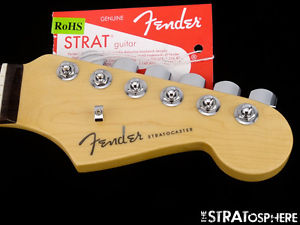 2016 American Fender ELITE Stratocaster Strat NECK+ LOCKING TUNERS USA  Rosewood