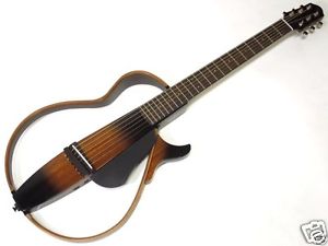 YAMAHA Japan Silent Guitar SLG200S Steel String TBS Tobacco Brown Sunburst EMS