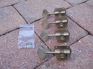 1965 Fender Jazz Bass, Precision Bass RARE LEFT HAND Tuning Pegs With Screws!