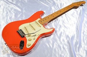 Fender Japan 1982 ST57-115 JV Serial Feista Red Used Electric Guitar F/S