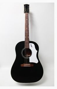 Gibson 1960's J-45 Ebony Normal Saddle Ebony w/hard case F/S Guiter #Q672