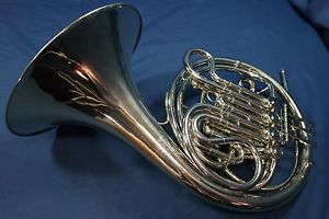 Vintage F. E. Olds Geyer Wrap Double French Horn Made in USA w/ Case, Mouthpiece