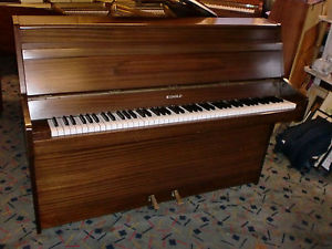 KEMBLE small modern overstrung and underdamper mohogany can deliver £499 buynow