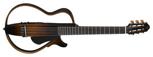 YAMAHA Japan Silent Guitar SLG200N Nylon String TBS Tobacco Brown Sunburst EMS