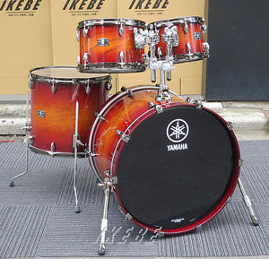 YAMAHALIVE CUSTOM 4pc Drum Set BD22FT16TT12&10/AWS  FREESHIPPING from JAPAN