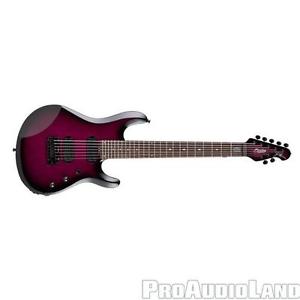 Sterling JP70-TPB John Petrucci 7 String Guitar Purple Burst Guitar Gig Bag NEW