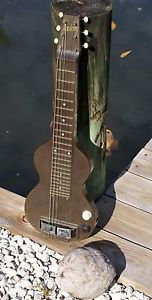 Vintage 1948 Rickenbacker Academy Lap Steel Guitar Bakelite Body - Original Case