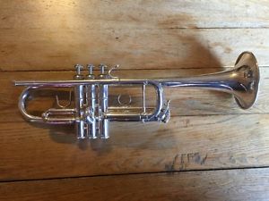 B&S 3136 C Trumpet w/ Charlie Melk valve alignment. Bach clone, serious player!