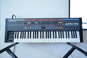 Roland Juno-106 Analog Synthesizer polysynth professional overhauled!!