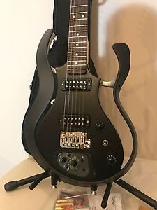 VOX Starstream Electric Guitar with Onboard Effects - Black/Black w/Gig Bag